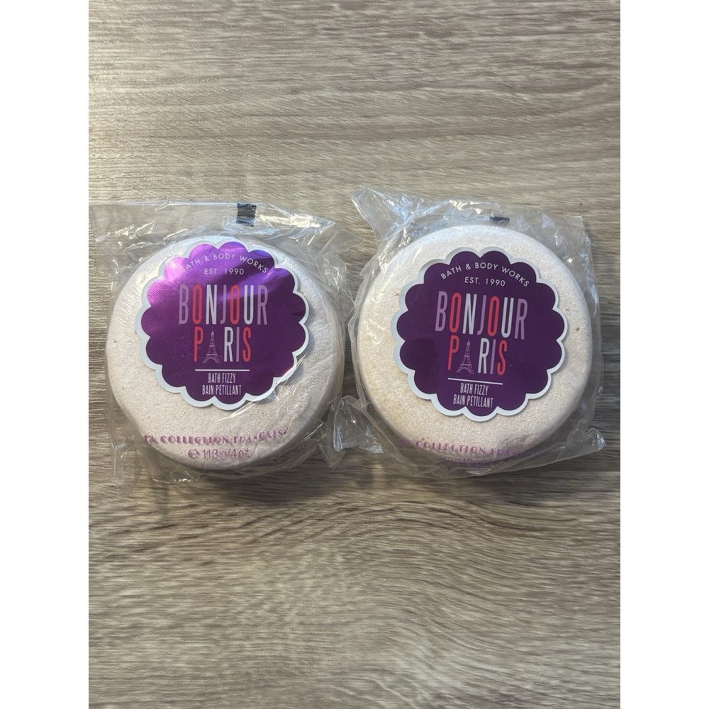 Bath and Body Works Bonjour Paris Ooh La La Bath Bomb 4 oz